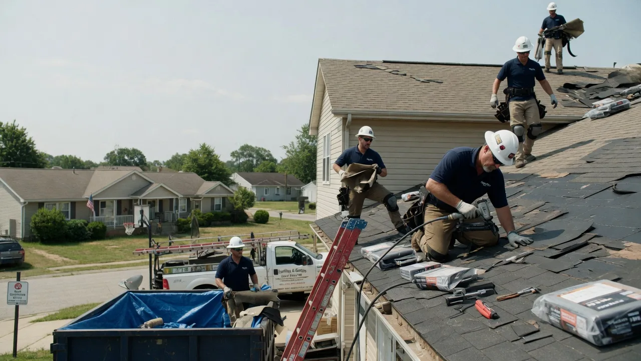 Roof Replacement in Tuppers Plains, OH near me